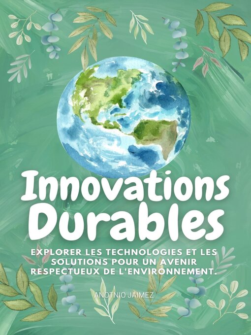 Title details for Innovations durables by ANTONIO JAIMEZ - Available